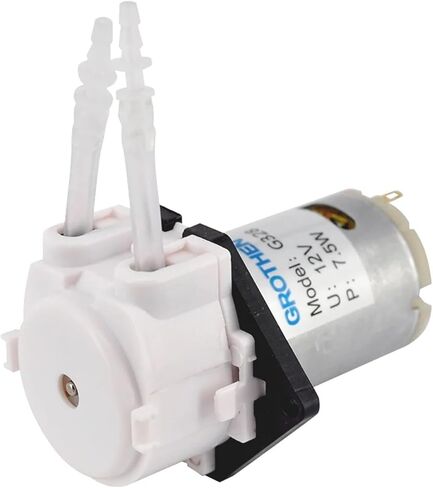 DC12V D2 مضخة الجرعات المختبرية رأس تمعجي سائل الماء الكيميائي 5 ~ 40 مل / دقيقة للمياه التحليلية لمختبر الحوض (D2 2 * 4) (70R، رأس المضخة) in Kuwait
