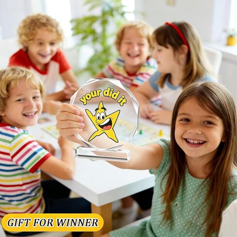 Funny Your did It Star Trophy مقاس 4.72 × 5.27 بوصة - هدية تخرج مرحة لزملاء العمل، ديكور مكتب مضحك، هدية عيد ميلاد، جائزة تشجيع، هدية مبتكرة للرجال والنساء والأصدقاء in Saudi Arabia