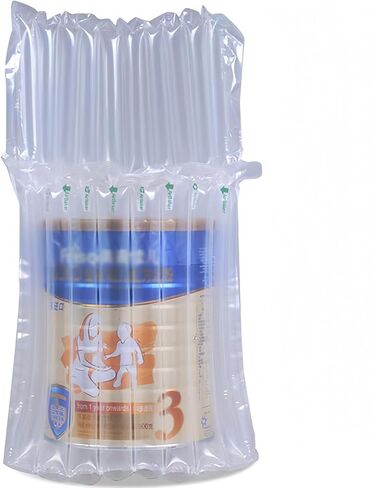 أكمام ملفوفة على شكل وسادة فقاعية - 25 عبوة من أكياس الهواء المضغوطة القابلة للنفخ لشحن الحليب مع مضخة يدوية، أكياس وسادة هوائية قابلة للنفخ من جارلر لتعبئة زجاجة البورسلين (25) in Kuwait