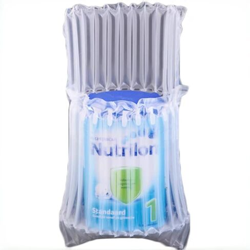 أكمام ملفوفة على شكل وسادة فقاعية - 25 عبوة من أكياس الهواء المضغوطة القابلة للنفخ لشحن الحليب مع مضخة يدوية، أكياس وسادة هوائية قابلة للنفخ من جارلر لتعبئة زجاجة البورسلين (25) in Kuwait