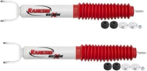 TrendsAuto RS5000X Series Set of Rear Shocks fits 1999 2006 Silverado 1500 4WD with 0" Lift - Accommodates Larger Wheels - Includes TrendsAuto Decal in Saudi Arabia