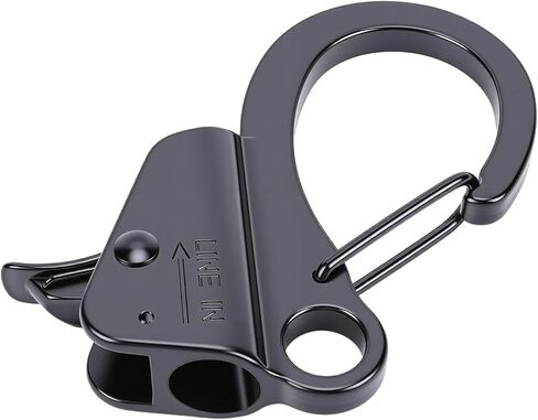 LiebeWH Boat Rope Sliding Hook Quick Release Stainless Steel Anchor for 3/8 to 5/8 Inch Ropes 9000lbs Load Capacity in Saudi Arabia