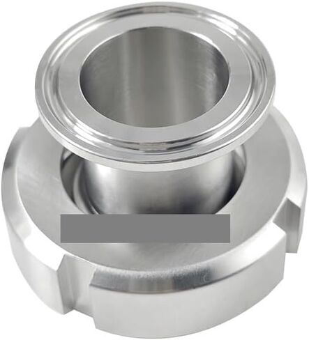 1 قطعة DIN11851 لحام ذكر إلى 1.5 "ثلاثي المشبك محولات DN20 (TC 50.5 مللي متر) لحام بطانة والجوز x TC تركيبات in Kuwait