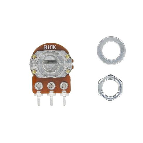 30 قطعة WH148 مقياس الجهد أحادي العنصر B10K الجهد مع عمود 15 مللي متر 3-Pin من خلال الفتحة الطرفية in Saudi Arabia