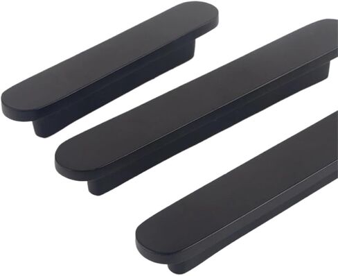 الصلبة النحاس عادي خزانة خزانة درج ناعم مقبض الأثاث العتيقة 1 قطعة (8825-64-أسود) in Kuwait