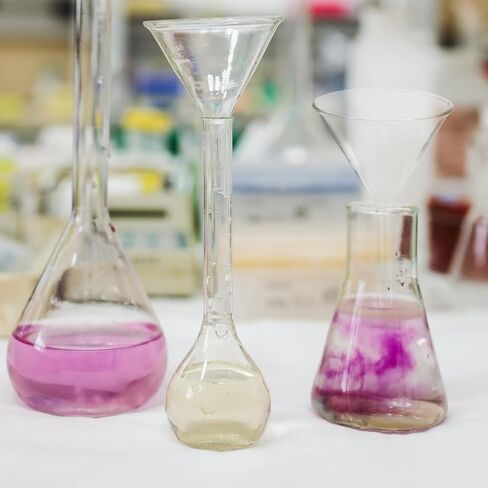 GARVALON 4pcs Borosilicate Glass Laboratory Filter Funnel Set, Scientific Filling Funnels with 40mm 60mm 75mm 90mm Sizes for Precise Liquid Transfer and Lab Use in Kuwait