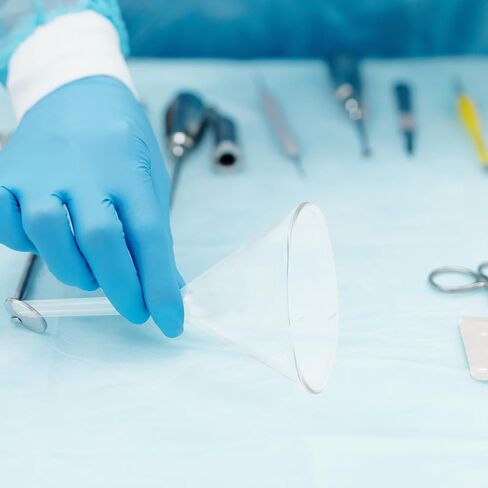 GARVALON 4pcs Borosilicate Glass Laboratory Filter Funnel Set, Scientific Filling Funnels with 40mm 60mm 75mm 90mm Sizes for Precise Liquid Transfer and Lab Use in Kuwait