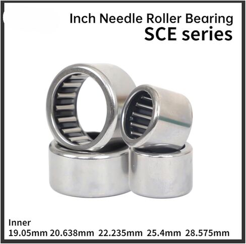 5PCS Inch Needle Roller Bearing Inner Diameter 4.762 6.35 7.938 9.525MM SCE36 44 45 55 57 59 65 66 67 68 69 610 in Saudi Arabia