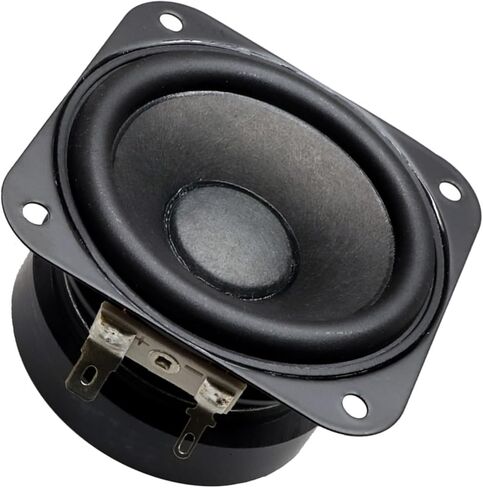 70mm Subwoofer Square 4Ω 15w Rubber Low Tone Loudspeaker Karaoke Bass Woofer 2.75in Square Woofer in Kuwait