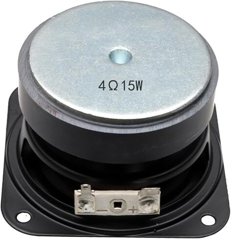 70mm Subwoofer Square 4Ω 15w Rubber Low Tone Loudspeaker Karaoke Bass Woofer 2.75in Square Woofer in Kuwait