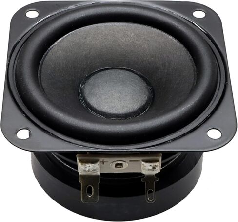 70mm Subwoofer Square 4Ω 15w Rubber Low Tone Loudspeaker Karaoke Bass Woofer 2.75in Square Woofer in Kuwait