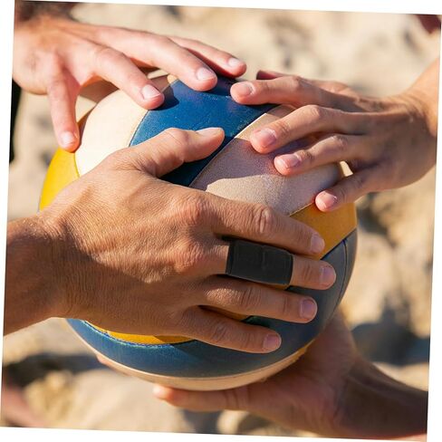 Elastic Sports Finger Sleeve Protector Compression Finger Cover for Basketball and Volleyball Anti-Skid Colorful Guard for Joint Support for Athletes and Sports Enthusiasts in Saudi Arabia