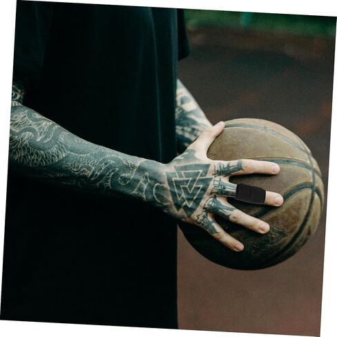 Elastic Sports Finger Sleeve Protector Compression Finger Cover for Basketball and Volleyball Anti-Skid Colorful Guard for Joint Support for Athletes and Sports Enthusiasts in Saudi Arabia