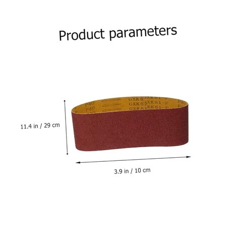 Luxshiny 14pcs Striped Sanding Belt Sandpaper for Grinder Woodworking Sandpaper Metal Polishing Abrasive Belt in Saudi Arabia