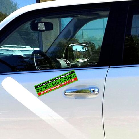 Do Not Roll Down Warning Labels,1x4 inch Do Not Roll Down Windows Film Attention Caution Stickers (200 Pcs) in Saudi Arabia