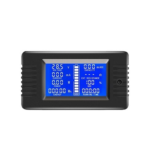 500A Digital Meter DC 0-200V 9 in 1 Voltmeter Ammeter LCD DC Voltage Current Power Energy Detector Amper with FL-15 Shunt in Saudi Arabia