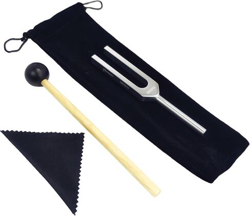 شوكة ضبط احترافية من ميوايير للشفاء والطب والموسيقى - مجموعة شوكة ضبط متعددة التردد للعلاج الصوتي والتأمل وموازنة الشاكرا وضبط الأدوات (963 هرتز) in Kuwait