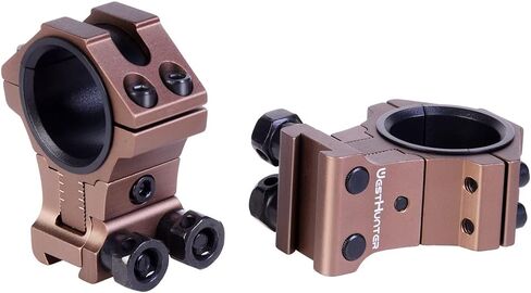 WestHunter Optics Adjustable Height Dovetail Scope Rings, 1 Inch 30 mm Precision Scope Mount | 6 Colors in Saudi Arabia
