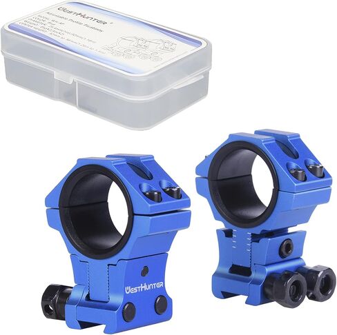 WestHunter Optics Adjustable Height Dovetail Scope Rings, 1 Inch 30 mm Precision Scope Mount | 6 Colors in Kuwait