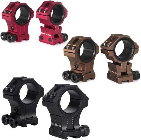 WestHunter Optics Adjustable Height Dovetail Scope Rings, 1 Inch 30 mm Precision Scope Mount | 6 Colors in Saudi Arabia