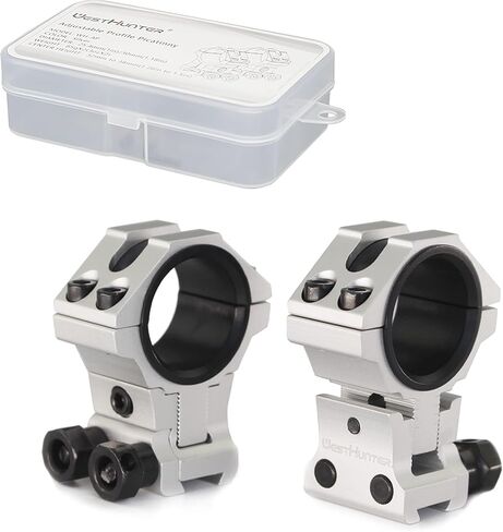WestHunter Optics Adjustable Height Dovetail Scope Rings, 1 Inch 30 mm Precision Scope Mount | 6 Colors in Saudi Arabia