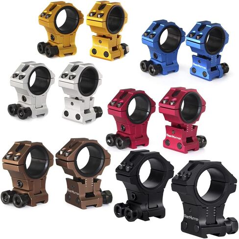 WestHunter Optics Adjustable Height Dovetail Scope Rings, 1 Inch 30 mm Precision Scope Mount | 6 Colors in Saudi Arabia