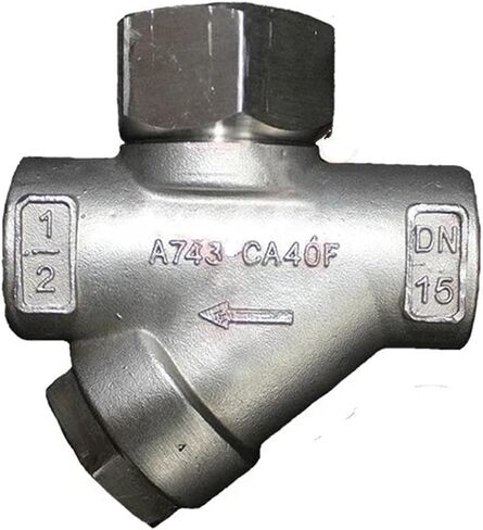 Thermodynamic Stainless Steel Steam Valve DN15 DN20 DN25 Type Y Female Thread Disc Type Steam Trap CS19W(DN25) in Saudi Arabia