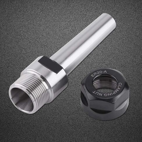 M10 تفتق كوليت تشاك حامل الوجه طحن أربور محول CNC الكربون الصلب طحن أدوات الرغوة ER20 MT2 M10 تفتق كوليت تشاك حامل الوجه طحن أربور محول أدوات الطحن باستخدام الحاسب الآلي in Saudi Arabia