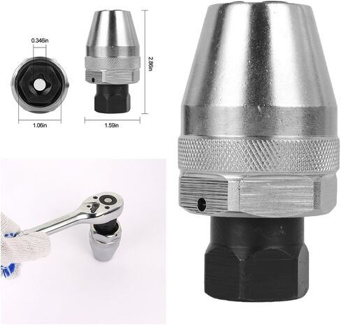 Damaged Bolt and Stud Extractor Tool 3/8 Inch Bolt Head Socket Remover Threading Head Socket Remover for Rounded Off Broken Painted Rusted Tight Bolt in Kuwait