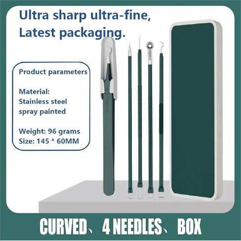 Blackhead Remover Tools，Pimple Popper Tool kit，Black Head Remover for face，Tools for Squeezing Acne, Tweezers Tool Set, Professional Tools for Beauticians in Saudi Arabia