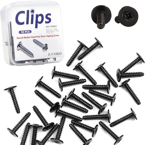 50PCS Tail Lamp Assembly Screw Compatible with Chevrolet Buick Oldsmobile GMC Cadillac Replacement Specialty Tapping Screws, 4.2x1.41x20 Multi-Purpose Bolt 11123136 in Saudi Arabia