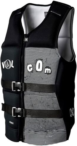 Ronix Rise - Women's CE Approved Impact Vest - Black/Gold - XL in Saudi Arabia