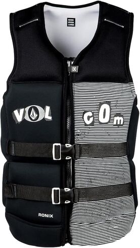Ronix Rise - Women's CE Approved Impact Vest - Black/Gold - XL in Saudi Arabia