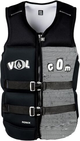 Ronix Rise - Women's CE Approved Impact Vest - Black/Gold - XL in Saudi Arabia
