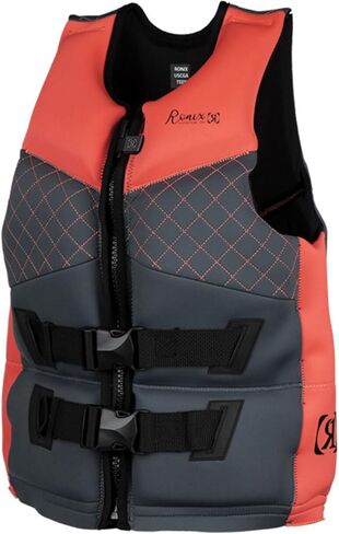 Ronix Rise - Women's CE Approved Impact Vest - Black/Gold - XL in Saudi Arabia