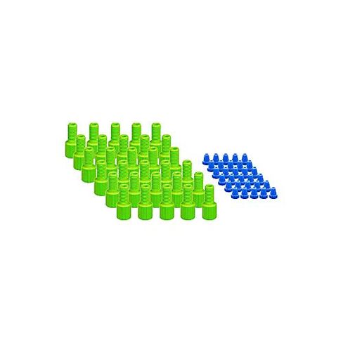 Thomas 330-0939-TMS EZwaste MNPT Filter Plug for Solvent Waste System, 1/4" OD, Polypropylene, Natural (Pack of 10) in Saudi Arabia