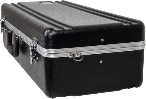 Crossrock ABS Molded Case for Alto Saxophone | Black Texture with Deep Red Velvet Interior, Security Lock & Detachable Strap – Lightweight Hardshell Protection (CRA865ASBK-R) in Saudi Arabia