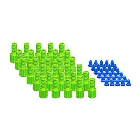 Thomas 330-0950-TMS EZwaste 1/8" Hose Barb Plug Fitting for Solvent Waste System, Polyethylene, Natural (Pack of 25) in Saudi Arabia