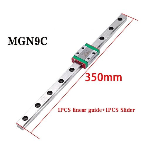 حقيقي MGN9C MGN9 ature الخطي دليل السكك الحديدية المتزلجون 350 مللي متر MGN9 دليل خطي + MGN9C المنزلق in Kuwait