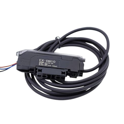 1pcs Fiber Optical Photoelectric Sensor Amplifer LS04-18N 3-Wire NPN NA11 Diffuse Through Beam M3 M4 M6 EX-DN10(E3x-na11) in Saudi Arabia