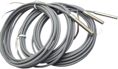 1pcs Miniature Metal Inductive Proximity Switch M3/M4/M5/M6 3-Wire Sensor with 2m Cable φ3/4/6/6.5 PNP NPN NO NC(M6,NPN NC) in Saudi Arabia