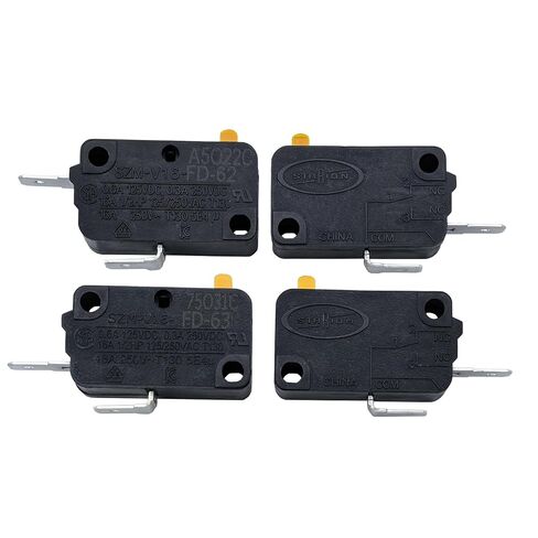 SZM-V16-FD-62 SZM-V16-FD-63 مفتاح قفل باب فرن الميكروويف، 16 أمبير 250 فولت تيار متردد، 2 جهات اتصال مفتوحة بشكل طبيعي و2 جهات اتصال مغلقة بشكل طبيعي in Kuwait