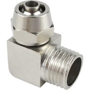 Copper Gas Tube Quick Twist Joint Elbow Right Angle PL8-02 Pneumatic Lock Female 1/3/4 Tap 4/6/10/12MM 1Pcs(快拧PL8-01) in Kuwait