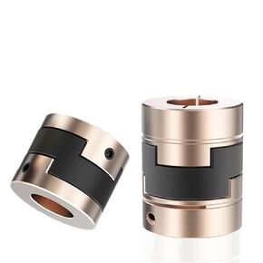 5 قطعة Cloweit LZ-B-D20L33 وصلة توصيل للعمود مرنة جامدة Oldham اقتران 5 مللي متر إلى 10 مللي متر رمح لتوصيل مخرطة المحرك (LZ-B-D20L33 8 مللي متر) in Kuwait