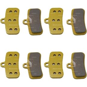 4 Pairs of Sintered Pads Compatible with Tektro 4 Piston Caliper (4 Pot) Disc Brakes Q13RS Q10RS HD-E745 HD-T745 HD-E741 HD-T741 HD-E740 HD-T740 HD-T737 in Kuwait