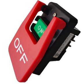 Industrial On Off Push Button Switch Start Stop Pushbutton Switches Large Paddle Switch for Beach Table Saw 20A-35A HY 56,220V Single Phase 380V Three Phase (380V) in Kuwait
