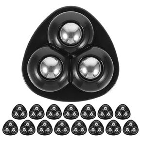 16 قطعة من عجلات دوارة صغيرة ذاتية اللصق مع 3 كرات فولاذية، وعجلات أجهزة دوارة 360 درجة لمعدات المطبخ والأثاث وصناديق التخزين in Kuwait