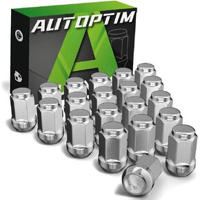 AUTOPTIM M12X1.5 OEM Lug Nuts - Replacement for Honda Accord Civic HR-V Element Acura ILX TSX Factory Style Wheel, Radius Mag Seat with Detachable Plastic Washer Tire Lug Nuts in Kuwait