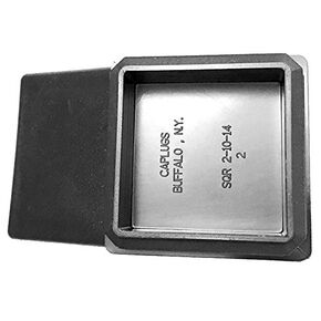 (عبوة من قطعتين) - قابس أنابيب بلاستيكي أسود مربع مقاس 2 بوصة، غطاء طرفي 2 بوصة 2 بوصة × 2 بوصة - 10-14 جيجا (1.74 بوصة - 1.83 بوصة معرف) إدراج غطاء أنبوبي من الصلب لسياج ما بعد الأنبوب | - أغطية نهاية لمعدات اللياقة البدنية in Kuwait