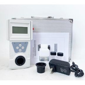 Water Turbidimeter Turbidity Meter with Standard Calibration Solution Measuring Range 0 to 400NTU Resoultion 0.01 Repeatability ≤2% Indicative Error ±6% Measuring Principle 90° Scattered Light in Kuwait
